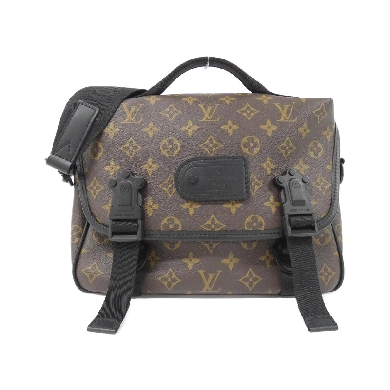 Túi đeo chéo Louis Vuitton Monogram Macassar LV Trail Messenger M46972 609623
