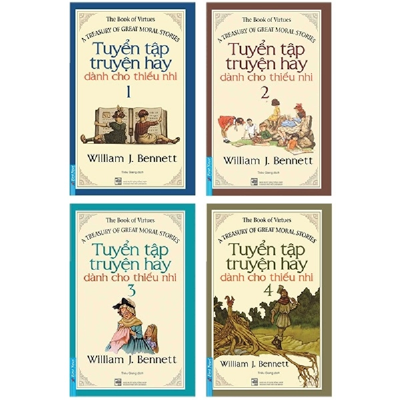 Tuyển Tập Truyện Hay Dành Cho Thiếu Nhi (Bộ 4 Cuốn) - William J. Bennett 288689