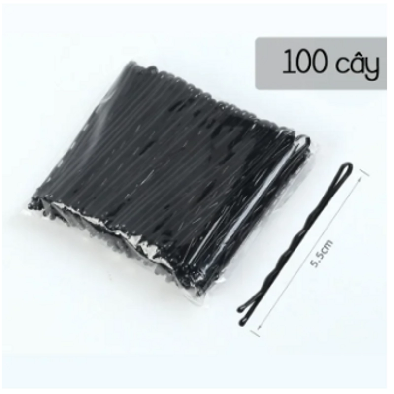 Hộp kẹp xỉa tóc mái 100 cây 329859
