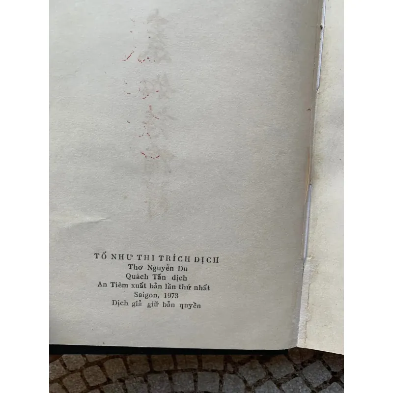 Tố như thi trích dịch 1031671