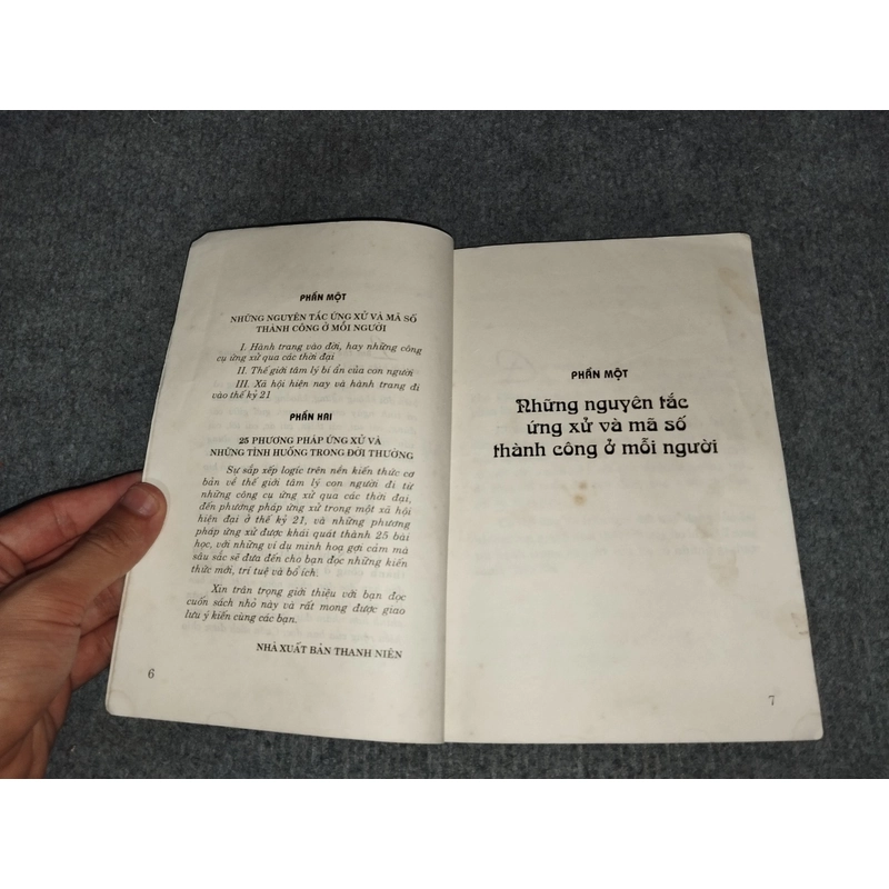 NGHỆ THUẬT ỨNG XỬ VÀ SỰ THÀNH CÔNG CỦA MỖI NGƯỜI 472281