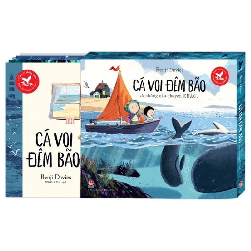 Boxset Cá Voi Đêm Bão Và Những Câu Chuyện Khác (Bộ 5 Cuốn) (2025) - Benji Davies 699678