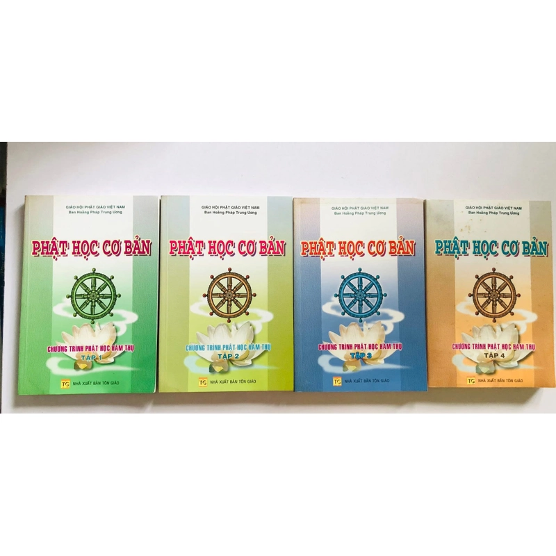 📚 BỘ 4 TẬP PHẬT HỌC CƠ BẢN (Chương trình Phật học Hàm Trụ) 544990