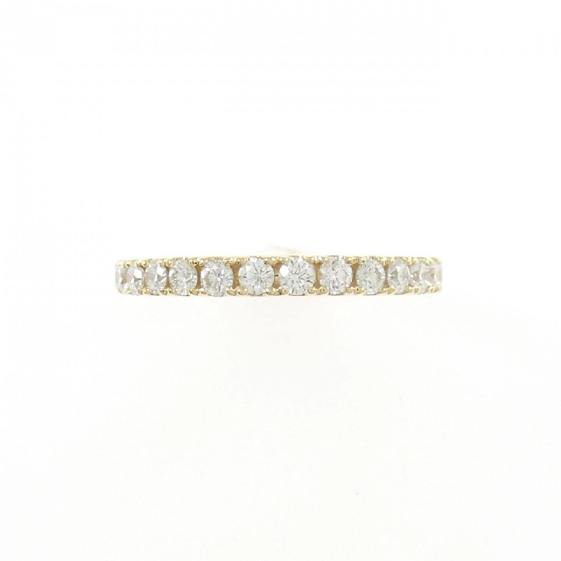 Nhẫn kim cương K18YG Half Eternity 0.34CT - Hàng hiệu Chính hãng 853222
