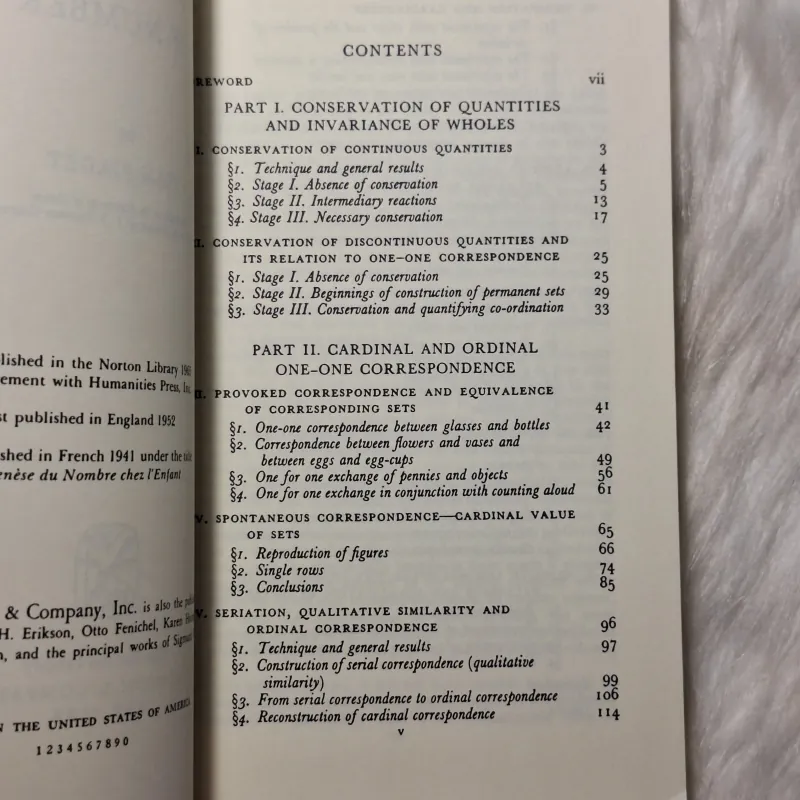 Jean Piaget - The Child's Conception of Number 957093