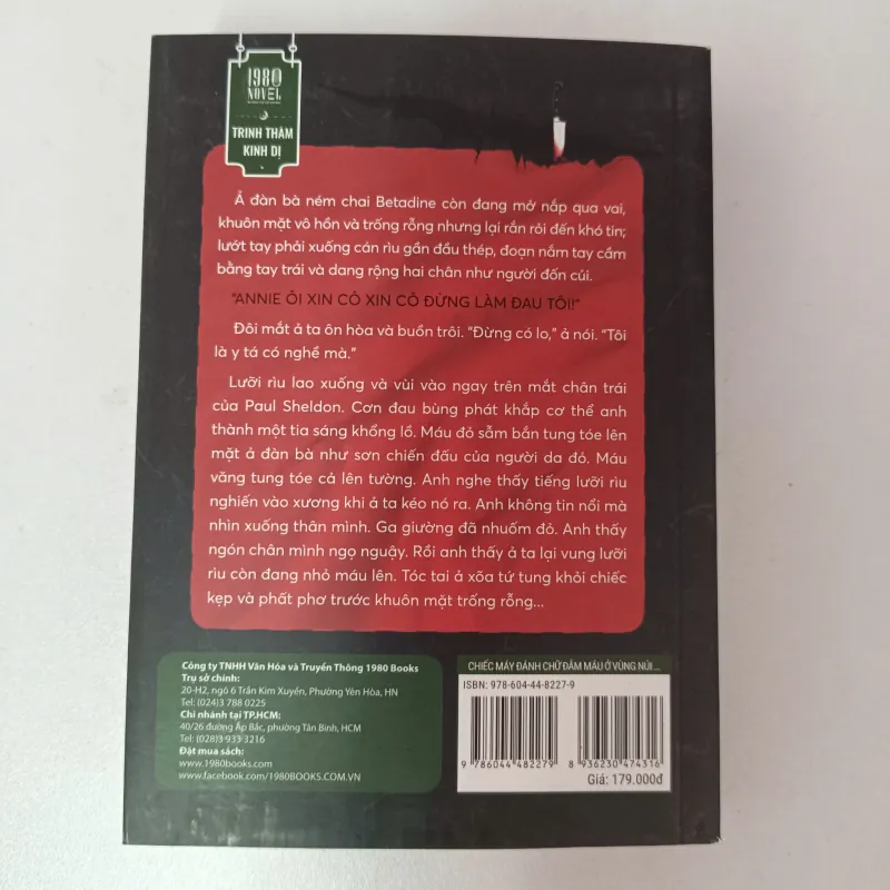 Misery - Stephen King (sách mới) 1021117