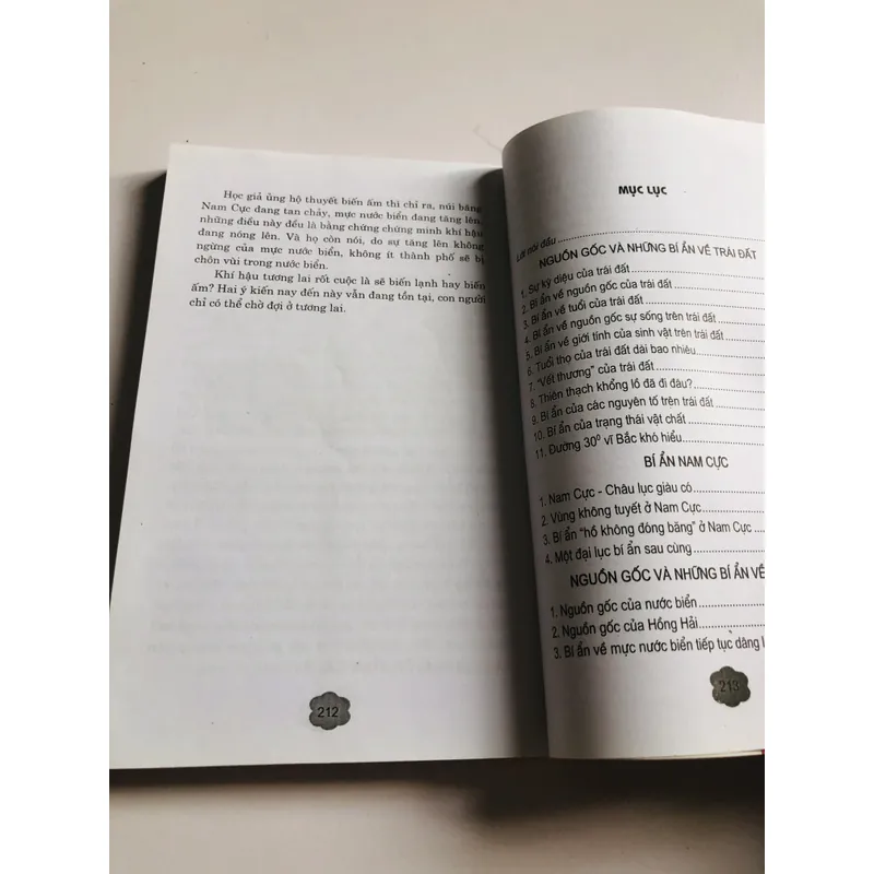 BÍ ẨN TRÁI ĐẤT - 214 trang, nxb: 2018  599360