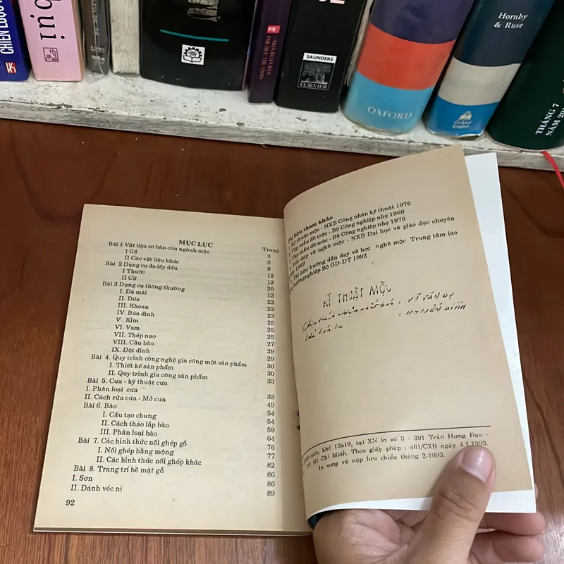 II Sách Kỹ Thuật: Kỹ Thuật Mộc - 1992 559429