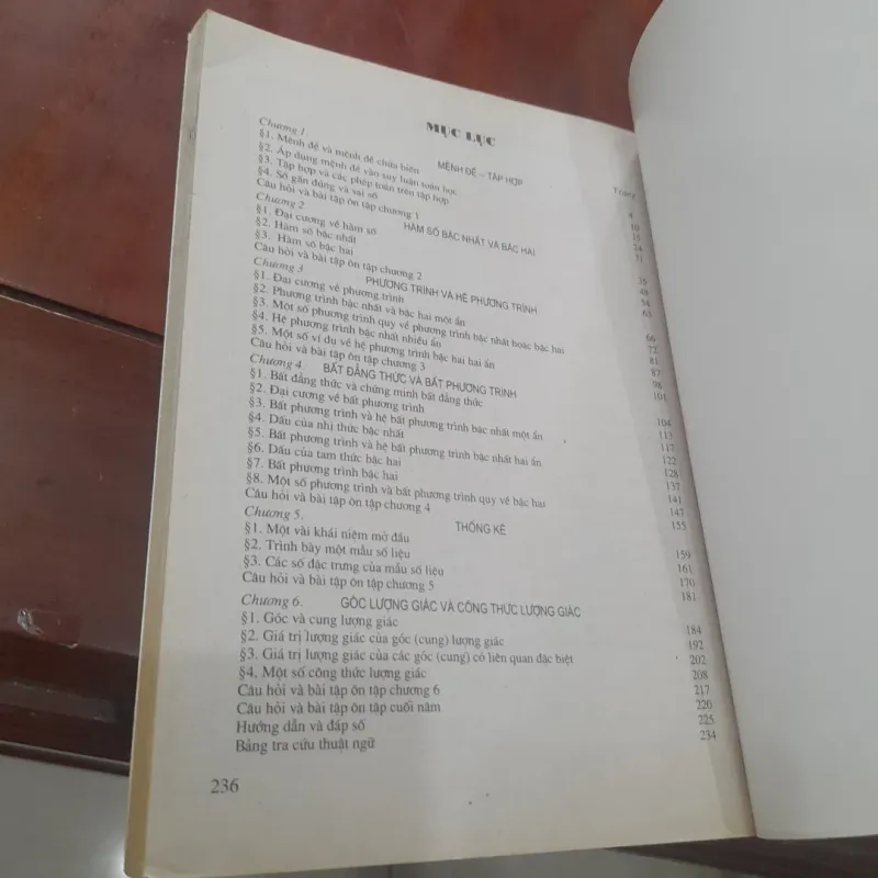 ĐẠI SỐ 10 nâng cao 1030029