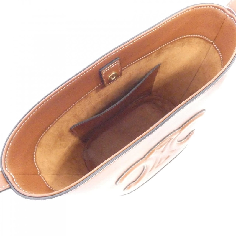 Túi xách vai Celine Small Bucket Cuill Trionf 113783DU3 - Hàng hiệu Authentic 769639