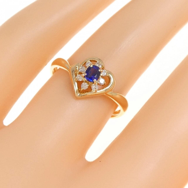 Nhẫn Sapphire K18YG 669903