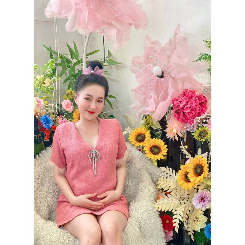 Váy bầu form xuông  497275