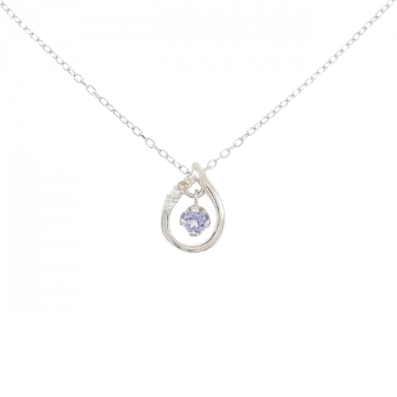 K10WG Đá Tanzanite Dây Chuyền - Hàng hiệu Chính hãng 858945