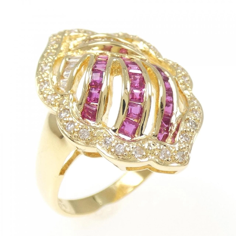 Nhẫn Ruby K18YG 0.76CT - Hàng hiệu Chính hãng 853541
