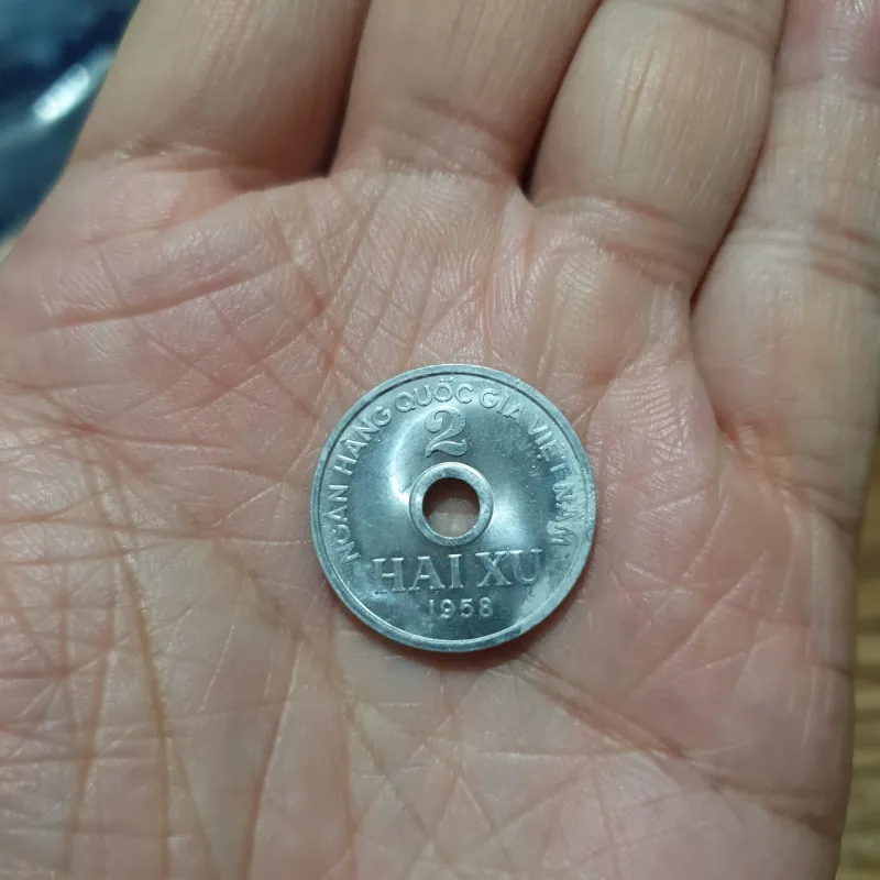 Đồng tiền 2 xu miền Bắc Việt Nam 1958 1039834