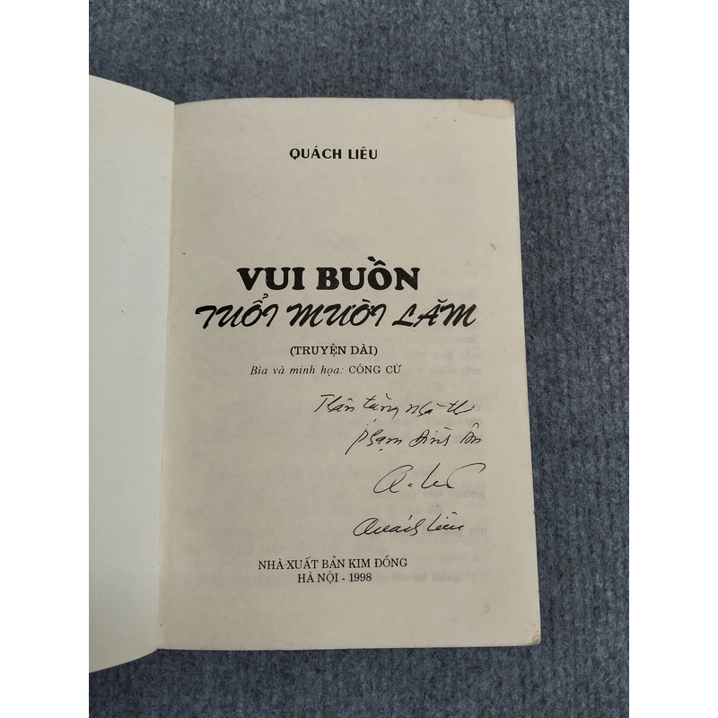 VUI BUỒN TUỔI MƯỜI LĂM 539778