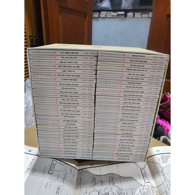 Tam quốc diễn nghĩa liên hoàn họa trọn bộ 60 tập (có kèm hộp và bản đồ)
800k 469391