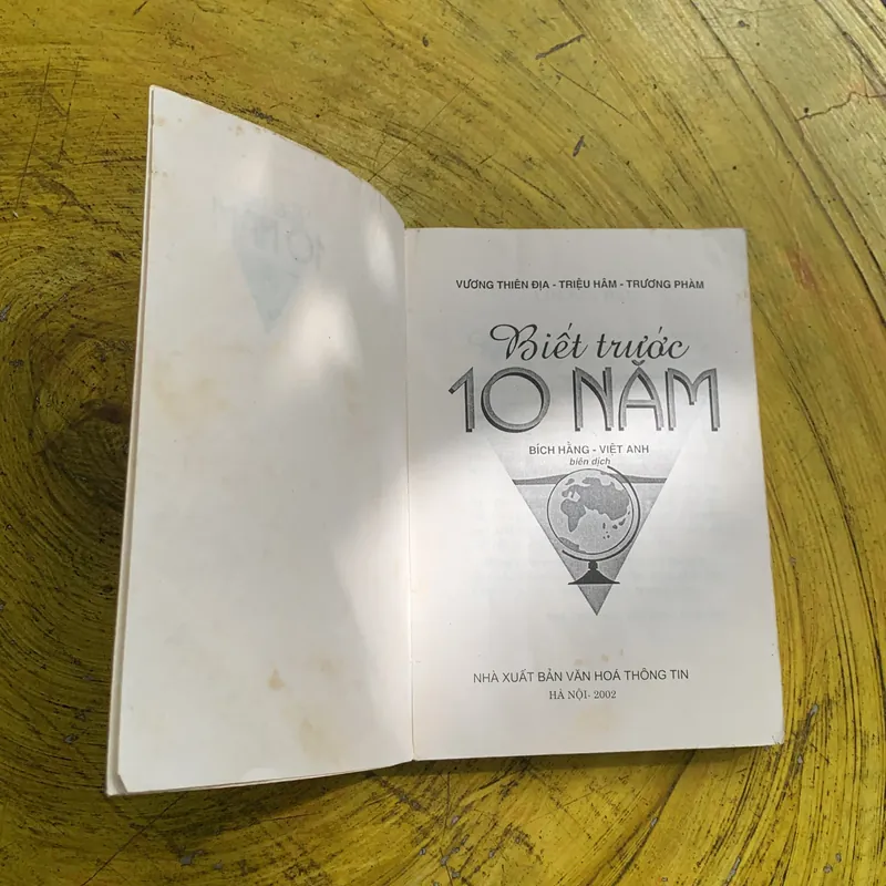 BIẾT TRƯỚC 10 NĂM - vương thiên địa-triệu hâm-trương phàm 739566