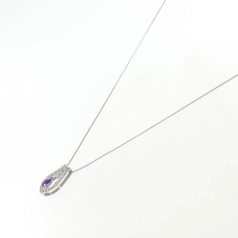 PT Hackmanite Necklace 0.09CT - Hàng hiệu Authentic 868300