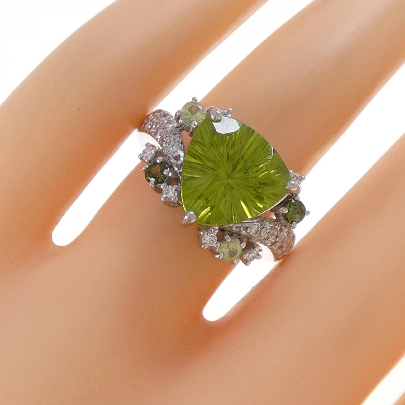 Nhẫn Peridot PT900 4.25CT - Hàng hiệu Chính hãng 855250