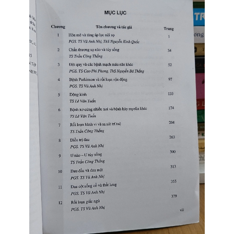 Điều trị bệnh thần kinh - Vũ Anh Nhị (chủ biên) 1004298