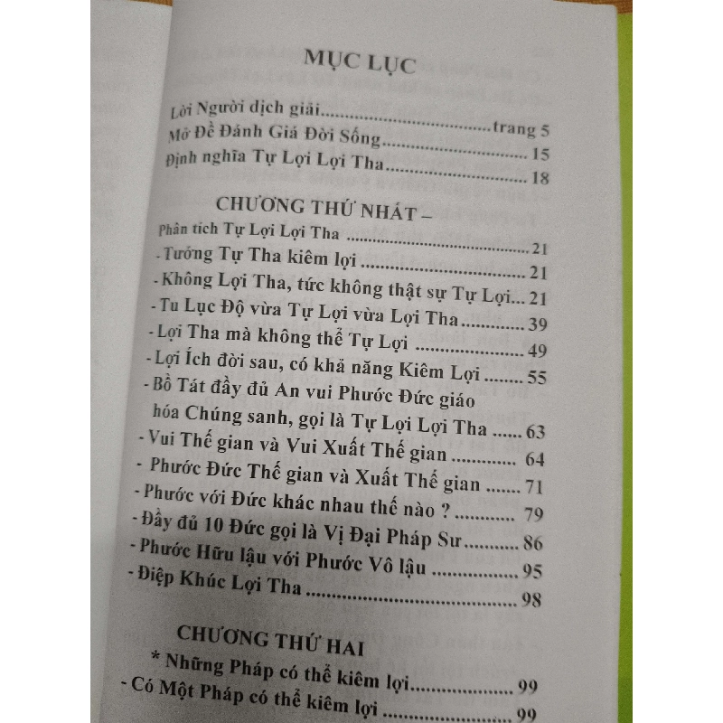 Yếu kiện và phương thức tự lợi lợi tha L7 - 2014 - 328  trang TÂM LINH - TÔN GIÁO - THIỀN ANTQ2012-206 737583