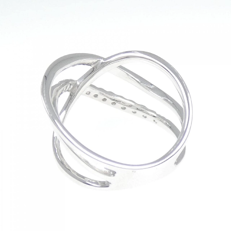 Nhẫn kim cương K18WG 0.25CT 672110