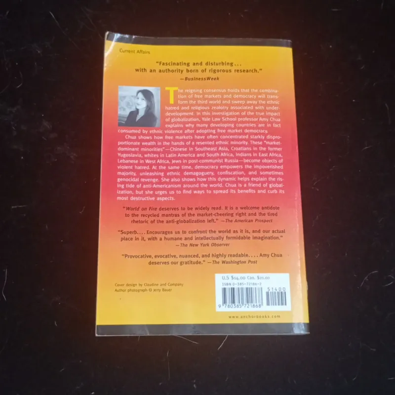 World on fire, Amy Chua 1003426