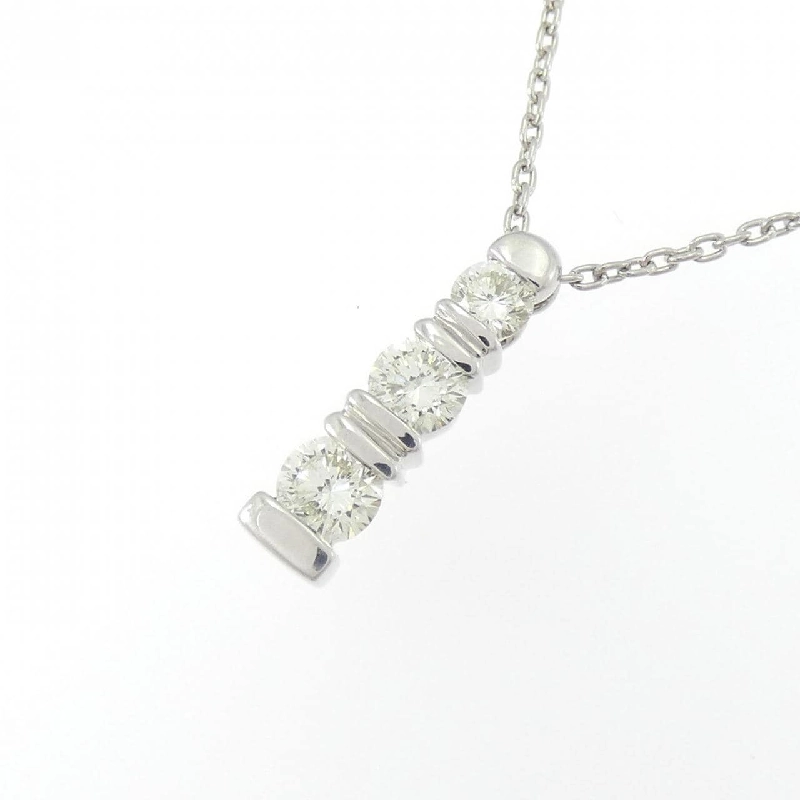 K18WG Dây chuyền kim cương 0.40CT - Hàng hiệu Chính hãng 856574