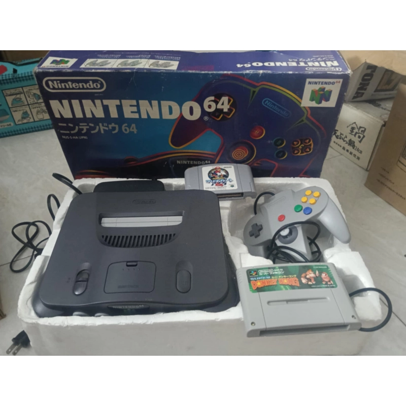 Nintendo 64 - máy cổ, chạy 3D đầu tiên trên thế giới. 455105