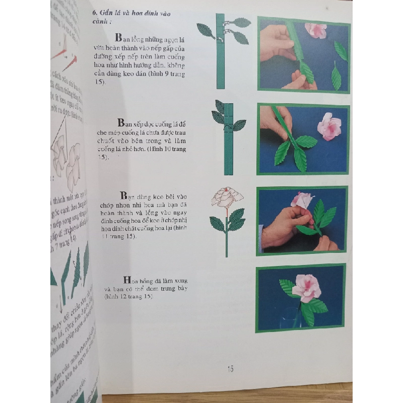 Nữ công thực hành: Hoa giấy - Hoàng Văn Quang 536824