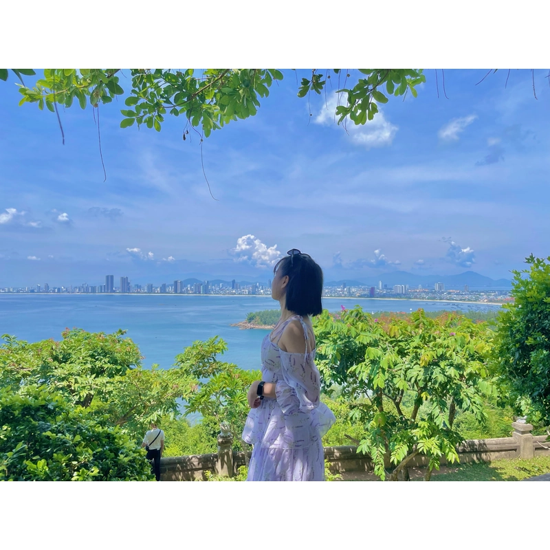 V143. Đầm tím hoa size M 443606