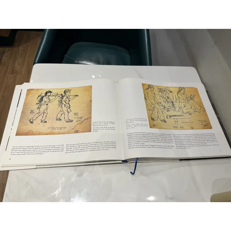 Họa sĩ Tôn Đức Lượng - Ký Hoạ Lịch Sử  712364