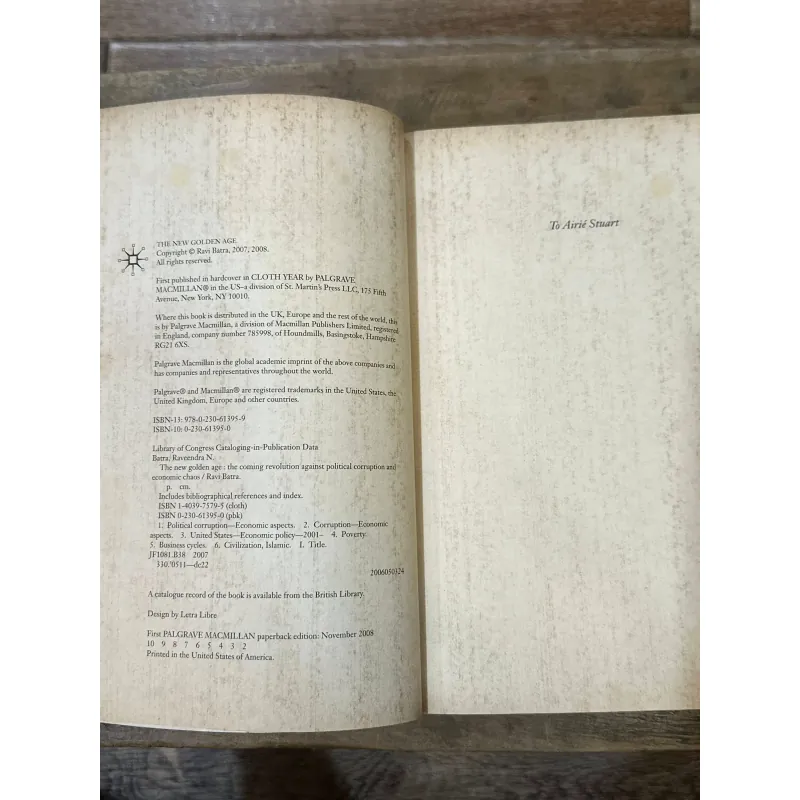 The New Golden Age - Ravi Batra 730853