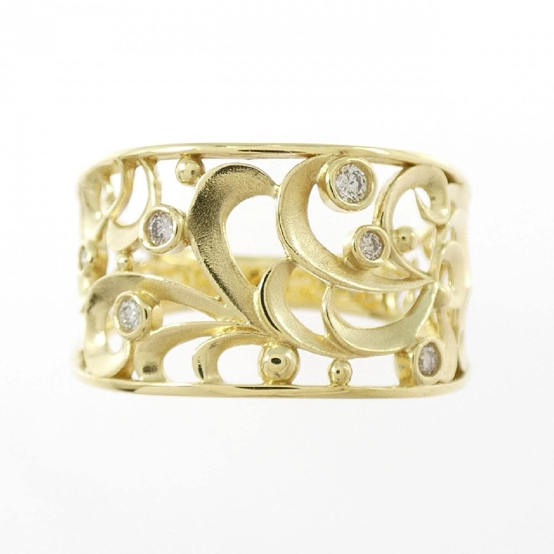 Nhẫn kim cương K18YG 0.07CT - Hàng hiệu Authentic 848776