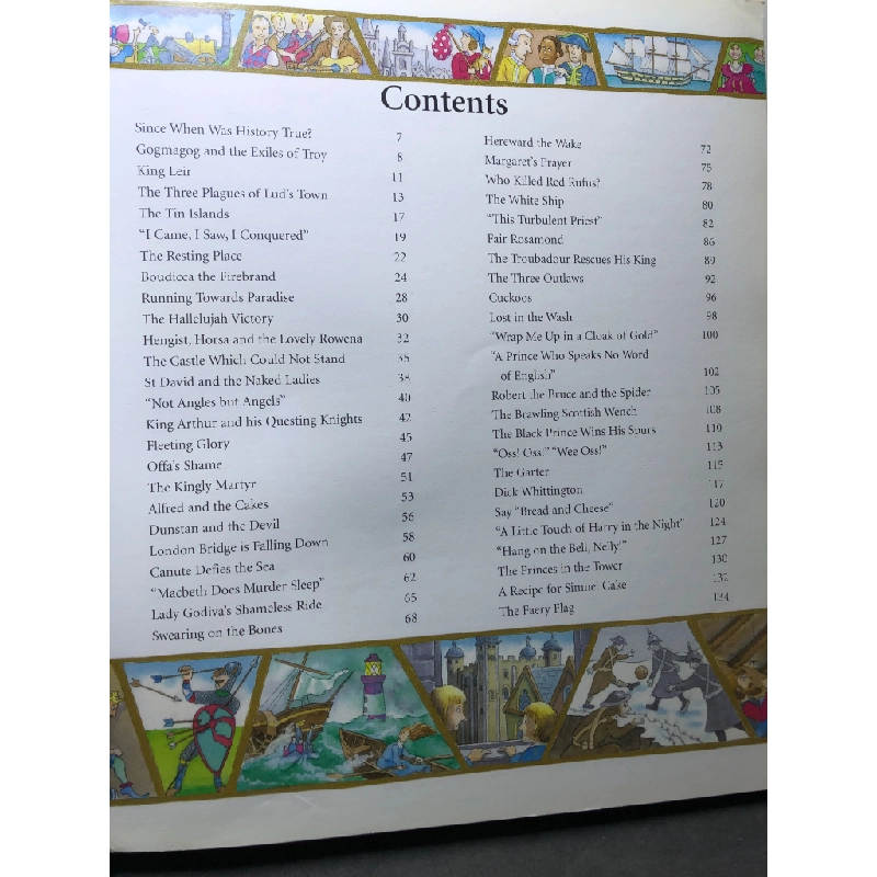 100 Great Stories from British History mới 85% bẩn nhẹ Geraldine McCaughrean HPB2707 NGOẠI VĂN 458707