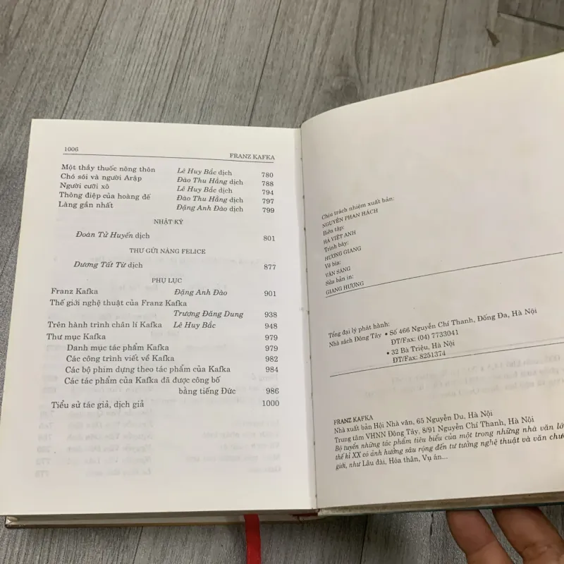 Franz kafka tuyển tập tác phẩm. 5b5 1009433