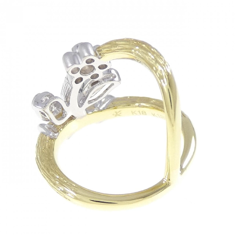 Nhẫn kim cương hoa Karachi 0.04CT - Hàng hiệu Authentic 837182