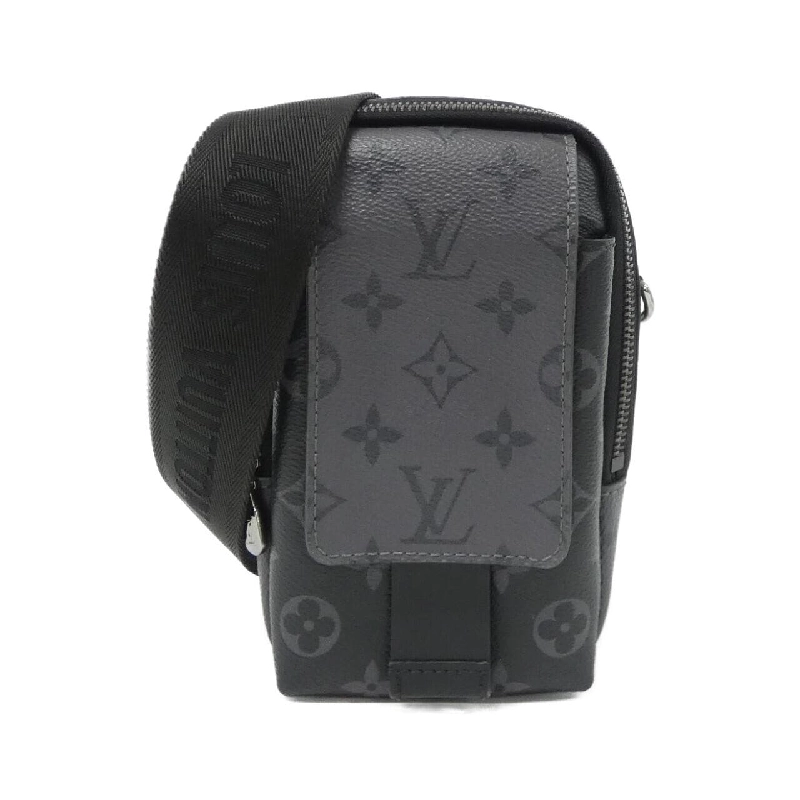 Túi đeo chéo Louis Vuitton Monogram Eclipse Reverse Double Phone Pouch M81321 - Hàng hiệu Authentic 802364