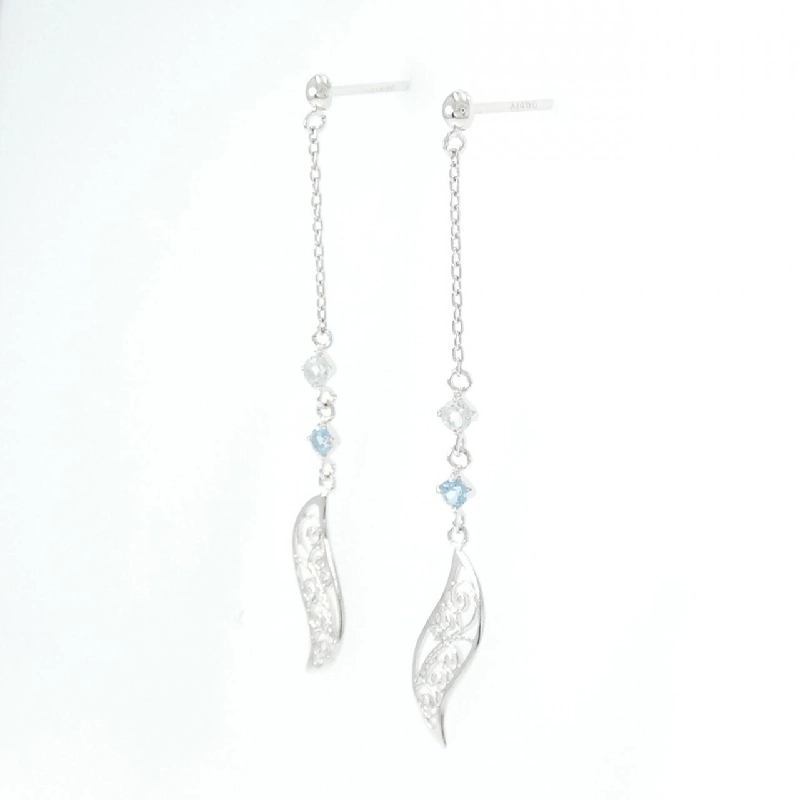 K14WG Bông tai Topaz Trắng - Hàng hiệu Chính hãng 869665