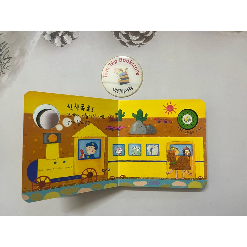 Boardbook ít chữ Tiếng Hàn cho bé- B4 496799