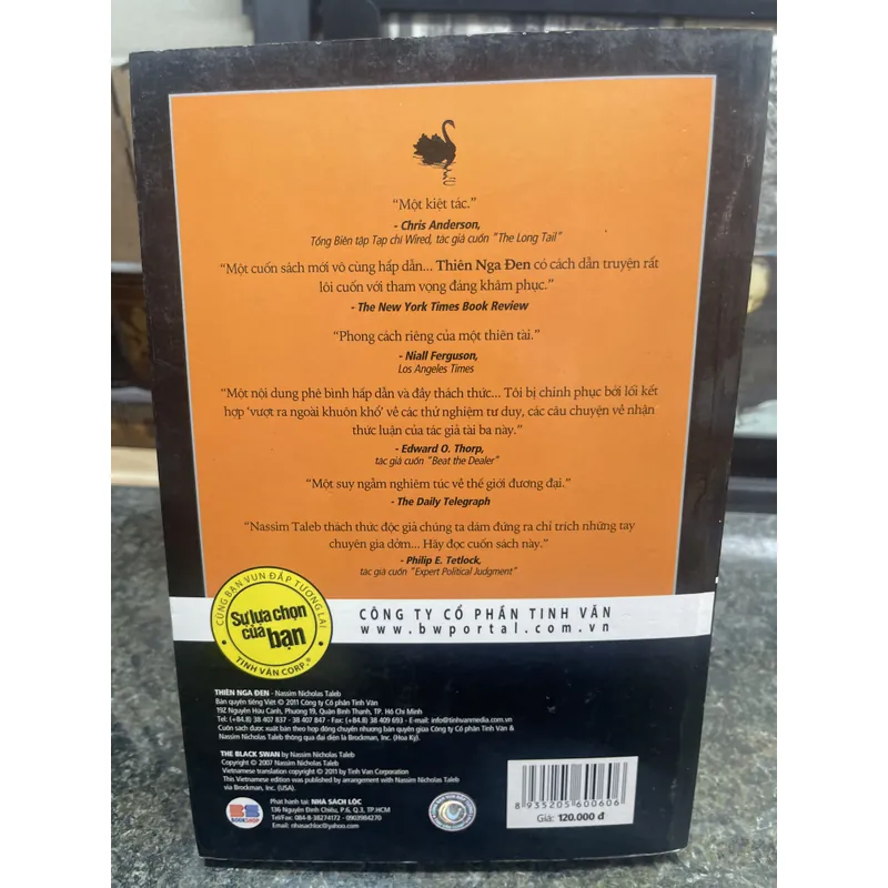 Thiên nga đen Nassim Nicholas Taleb 713215