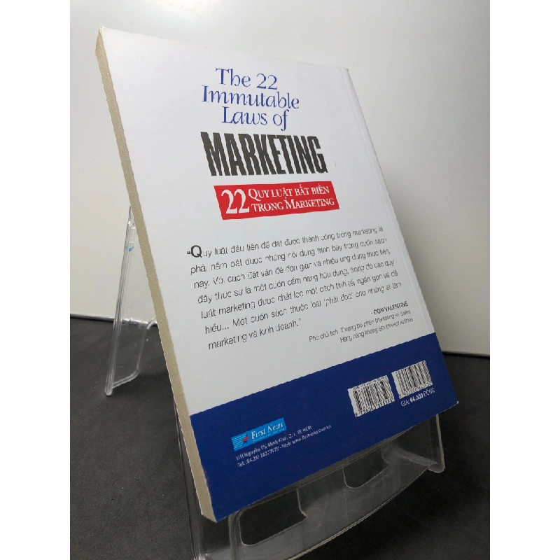 22 quy luật bất biến trong marketing 2019 mới 90% ố nhẹ Al Ries - Jack Trout HPB0709 MARKETING KINH DOANH 451280