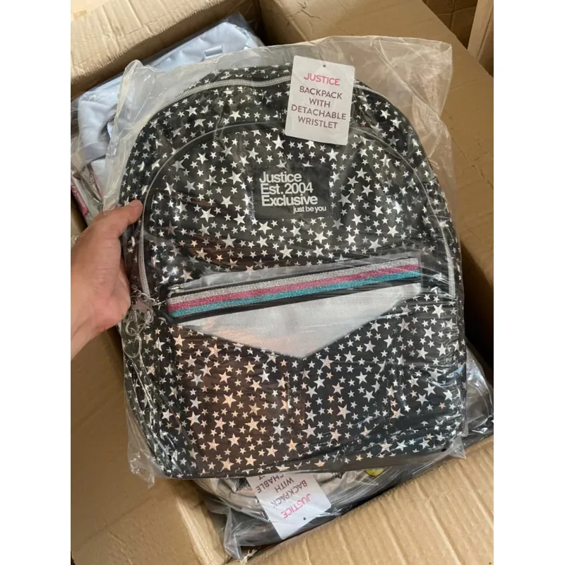 Set Balo hàng xuất xịn cho bé gái và ví đựng bút cùng màu 766367