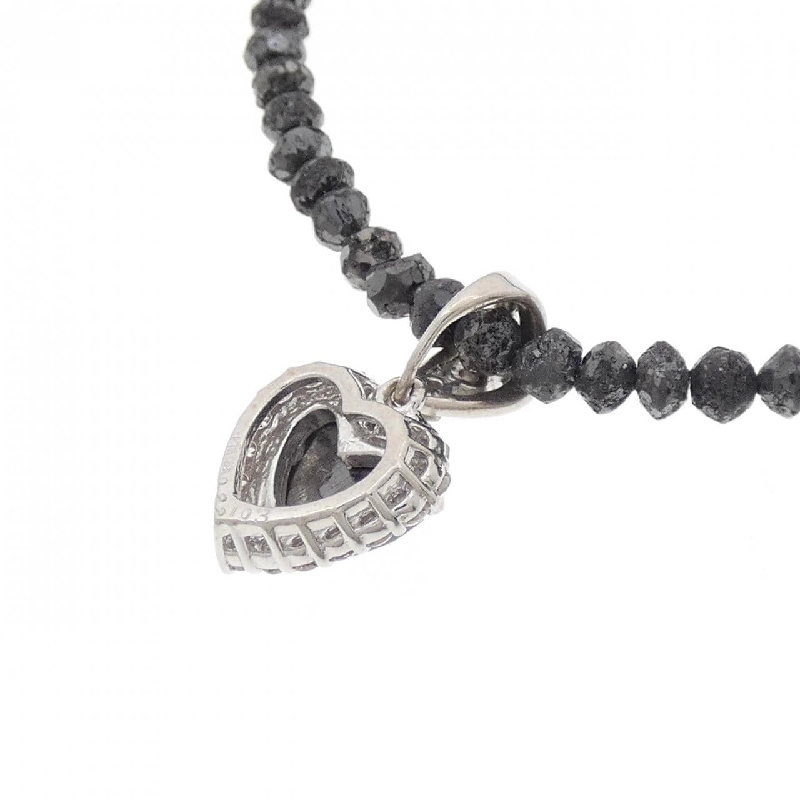 K18WG Dây chuyền kim cương hình trái tim 1.25CT - Hàng hiệu Chính hãng 858668