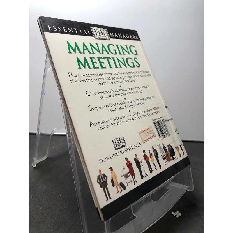 Managing Meetings DK Essential Managers mới 85% bẩn nhẹ Tim Hindle HPB1908 NGOẠI VĂN 351597