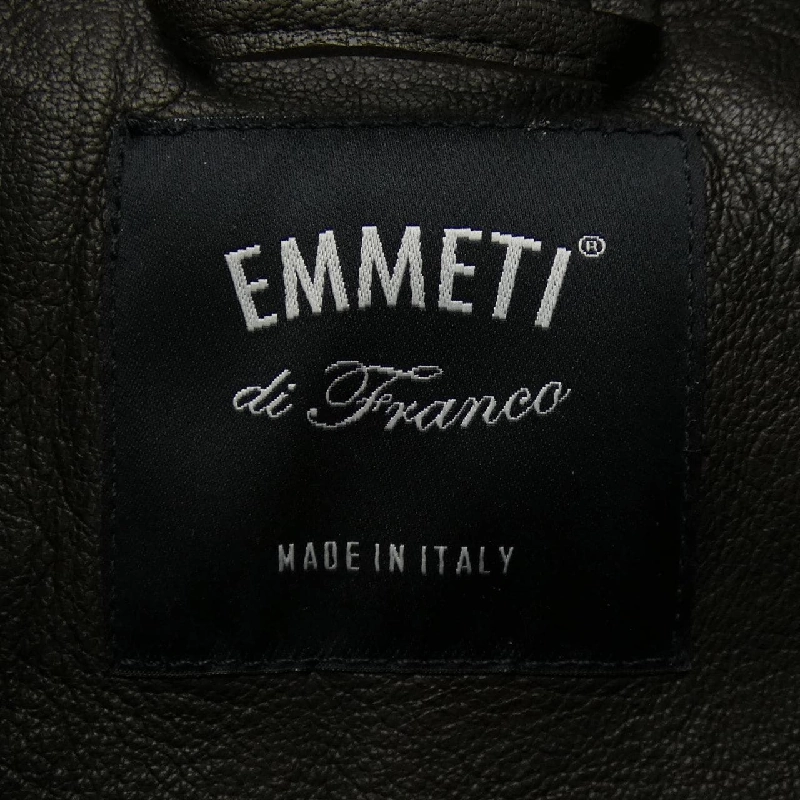 Áo khoác da EMMETI - Hàng hiệu Authentic 897389