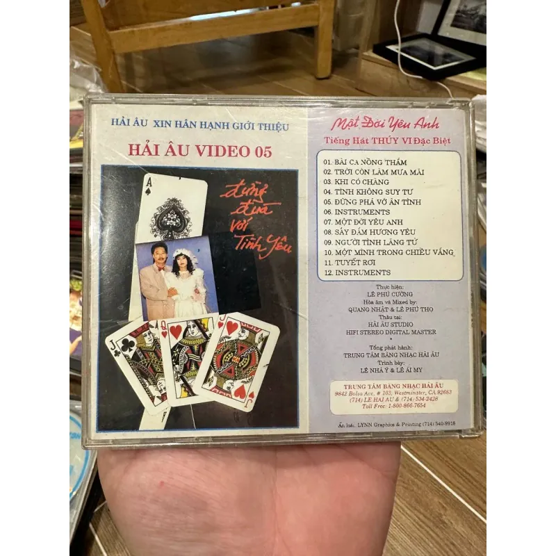 CD Hải ngoại - Hải Âu 18 – Một Đời Yêu Anh – Thúy Vi 996321