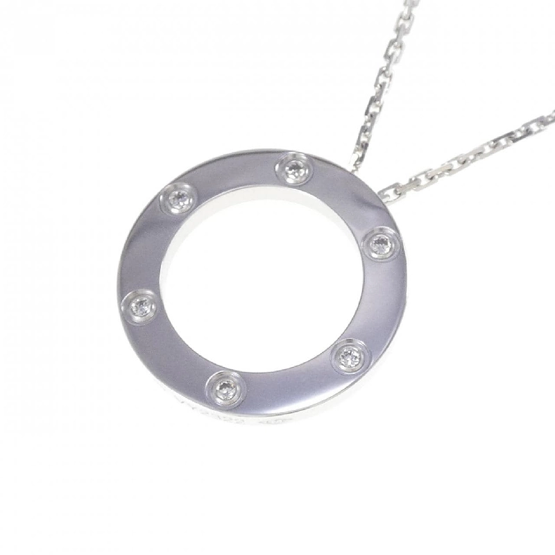Cartier Love Necklace Full Diamond - Hàng hiệu Authentic 844273