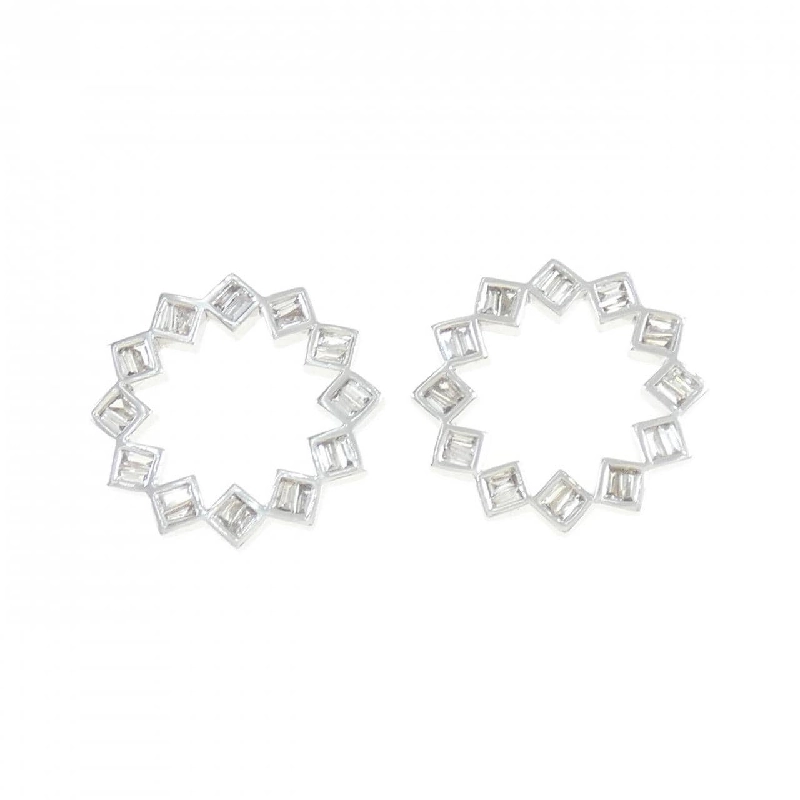 K18WG Bông tai kim cương 0.40CT - Hàng hiệu Chính hãng 871102